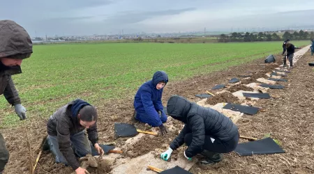 Plantation de haies avec les 2nde GT